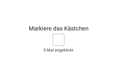 Thumbnail of Zögerliches Kästchen interactive