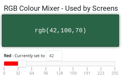 Thumbnail of RGB Mixer interactive